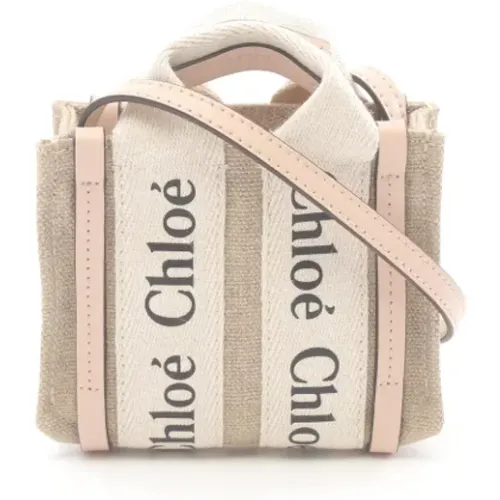 Pre-owned Canvas handbags , female, Sizes: ONE SIZE - Chloé Pre-owned - Modalova