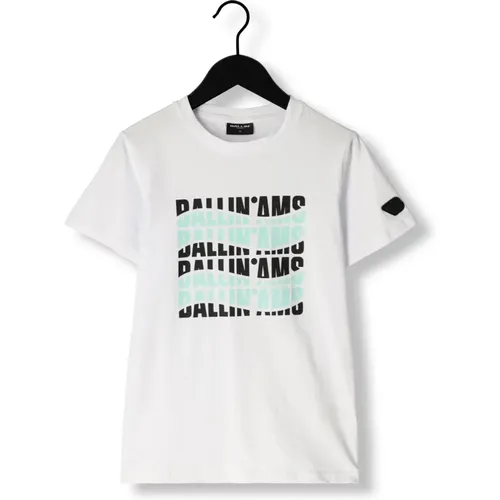 Jungen Polo & T-Shirts Weiß - Ballin Amsterdam - Modalova