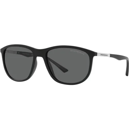 Sunglasses EA 4207,Matte Grey/Grey Sunglasses EA 4207 - Emporio Armani - Modalova