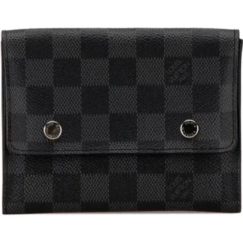 Pre-owned Canvas wallets , female, Sizes: ONE SIZE - Louis Vuitton Vintage - Modalova