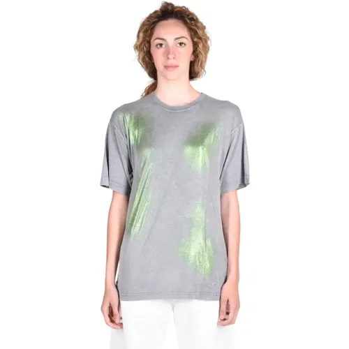 Casual Cotton Blend T-Shirts , female, Sizes: M, S, XS - Diesel - Modalova