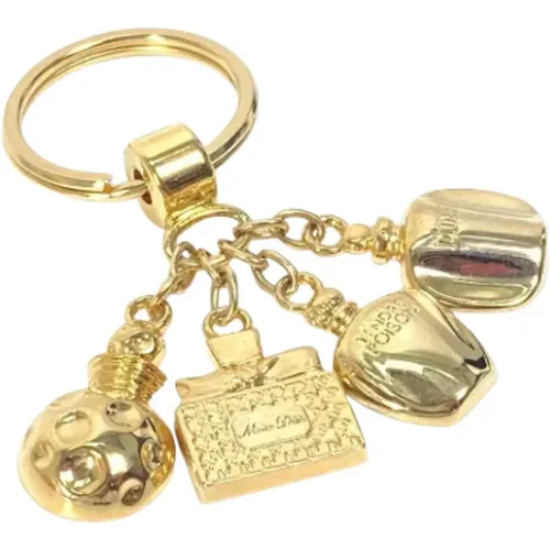 Pre-owned Metal key-holders , female, Sizes: ONE SIZE - Dior Vintage - Modalova