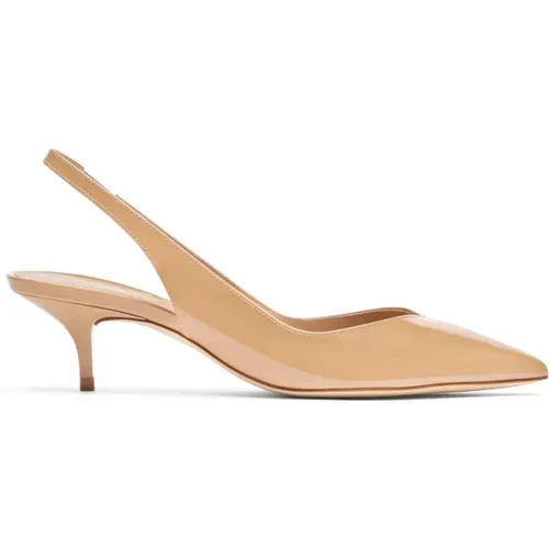 Eleganter Slingback-Pump mit V-Cut-Vamp , Damen, Größe: 37 EU - Stuart Weitzman - Modalova