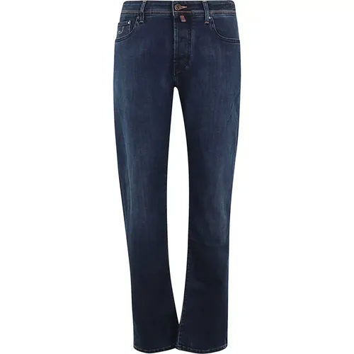 Stylische Denim Jeans mit 5 Taschen , Herren, Größe: W38 - Jacob Cohën - Modalova