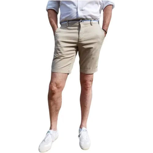 Stretch Cotton Chino Bermuda Shorts , Herren, Größe: 2XL - Mason's - Modalova