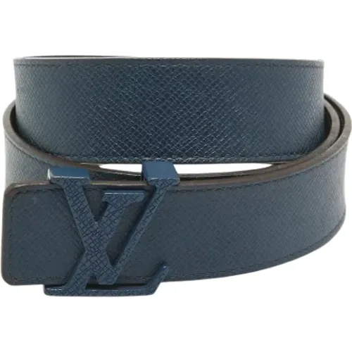 Pre-owned Leather belts , male, Sizes: ONE SIZE - Louis Vuitton Vintage - Modalova