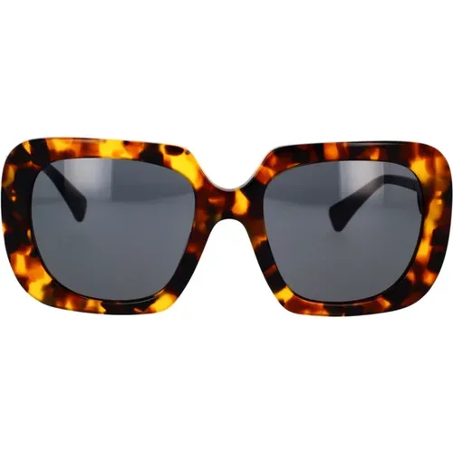 Quadratische Sonnenbrille Ve4434 511987 , unisex, Größe: 54 MM - Versace - Modalova