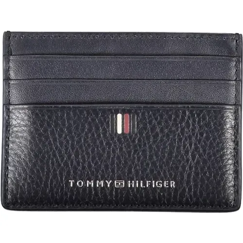 Leather Wallet , male, Sizes: ONE SIZE - Tommy Hilfiger - Modalova