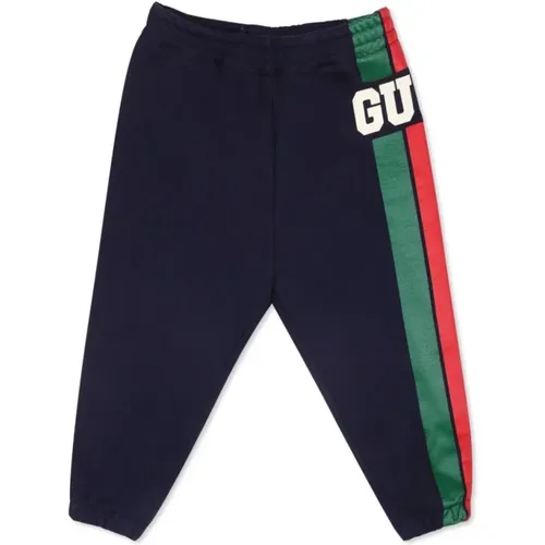 Stylische Baumwollhosen für Junioren , unisex, Größe: 74 CM - Gucci - Modalova