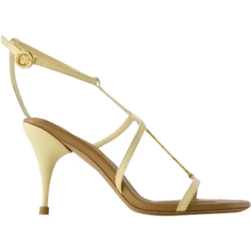 Leather sandals , female, Sizes: 4 UK - Jacquemus - Modalova