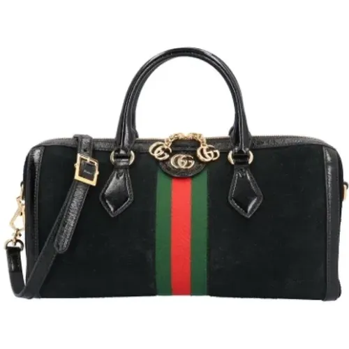 Pre-owned Suede gucci-bags , female, Sizes: ONE SIZE - Gucci Vintage - Modalova