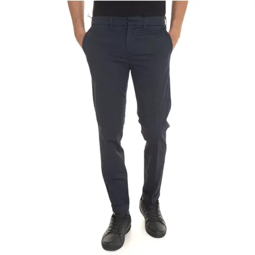 Roll Hem Chino Pants , male, Sizes: W42, W33, W40 - Fay - Modalova