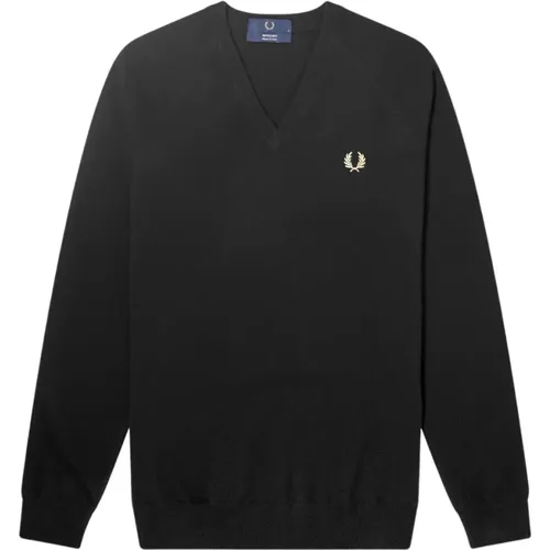 V-Ausschnit Strickware Fred Perry - Fred Perry - Modalova