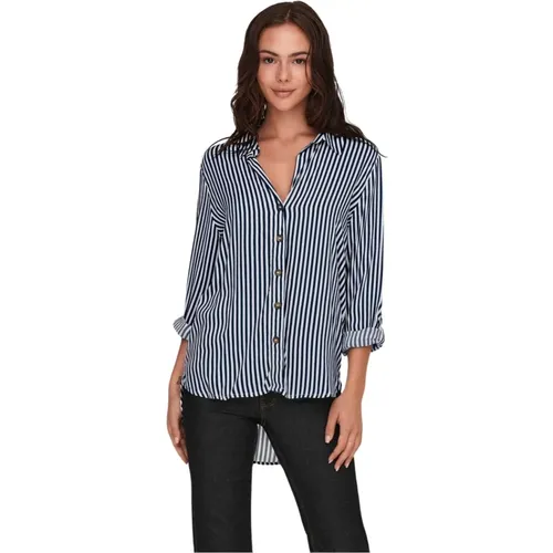 Langarm Laurel Bluse Damen , Damen, Größe: M - JACQUELINE de YONG - Modalova