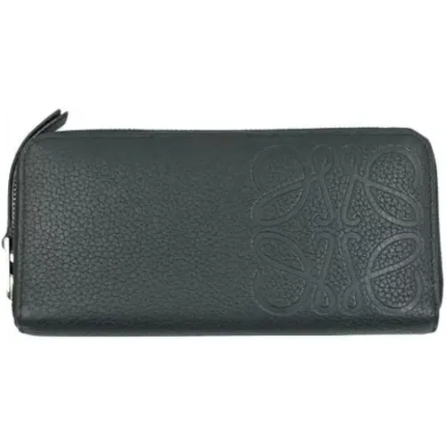 Pre-owned Leather wallets , female, Sizes: ONE SIZE - Loewe Pre-owned - Modalova