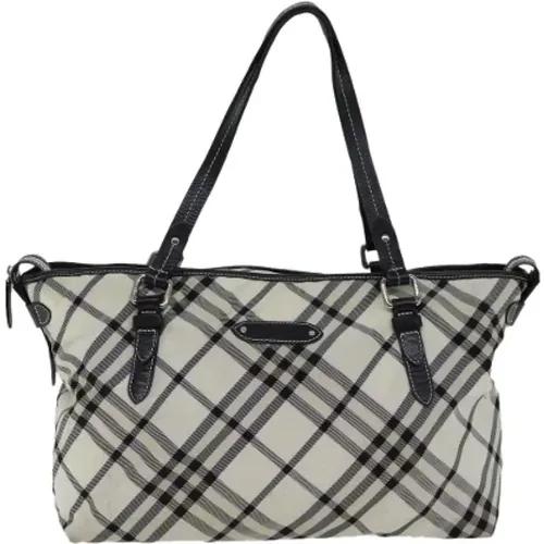 Pre-owned Canvas totes , female, Sizes: ONE SIZE - Burberry Vintage - Modalova