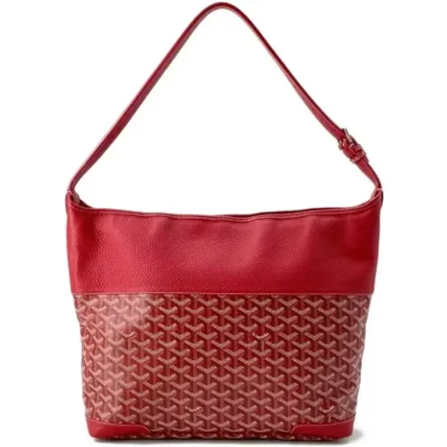 Pre-owned Canvas shoulder-bags , female, Sizes: ONE SIZE - Goyard Vintage - Modalova