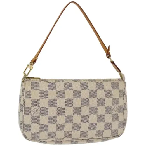 Pre-owned Canvas clutches , female, Sizes: ONE SIZE - Louis Vuitton Vintage - Modalova