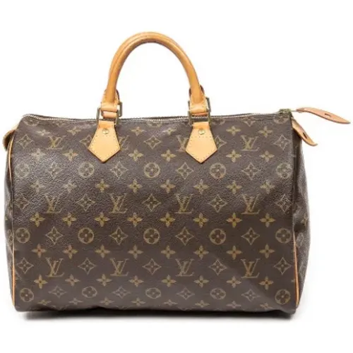 Pre-owned Coated canvas handbags , female, Sizes: ONE SIZE - Louis Vuitton Vintage - Modalova