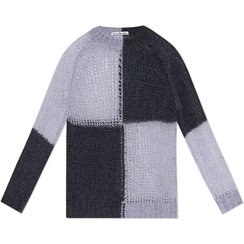 Pullover mit Wollfinish , Damen, Größe: M - Acne Studios - Modalova