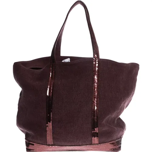 Stylish Plum Shoulder Bag for Women , female, Sizes: ONE SIZE - Vanessa Bruno - Modalova