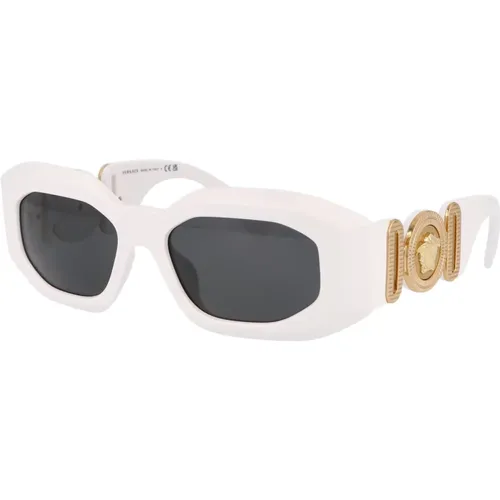 Stylische Sonnenbrille mit Modell 0Ve4425U , Herren, Größe: 54 MM - Versace - Modalova