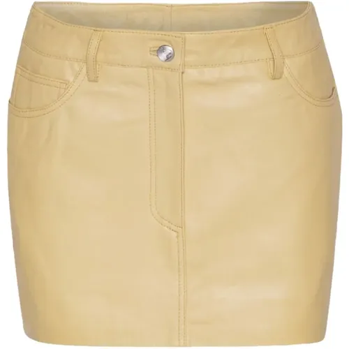Leather Skirts , female, Sizes: M, S, XS - Remain Birger Christensen - Modalova