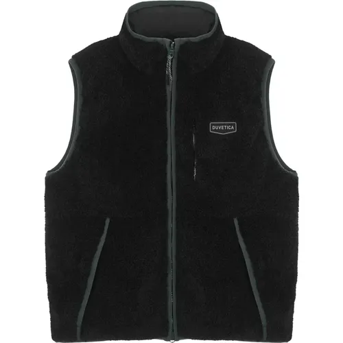 Reversible Men's Vest Aw24 , male, Sizes: M, L - duvetica - Modalova