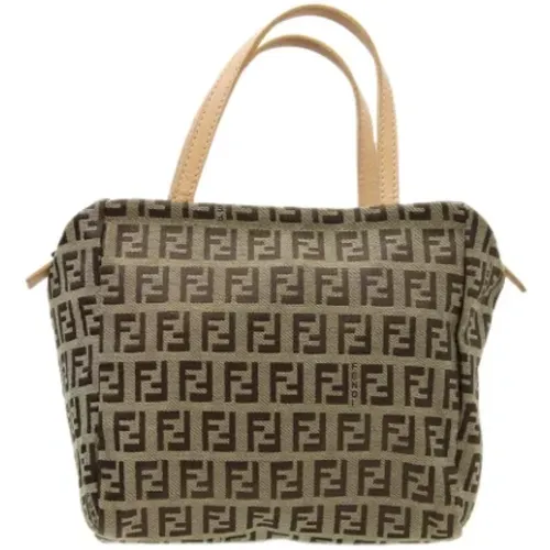 Pre-owned Canvas totes , Damen, Größe: ONE Size - Fendi Vintage - Modalova