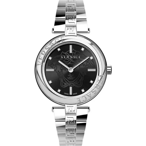 New Lady Stainless Steel Watch , female, Sizes: ONE SIZE - Versace - Modalova