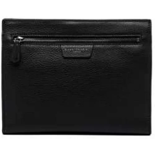 Minimalistische Leder Pochette , Herren, Größe: ONE Size - Gianni Chiarini - Modalova