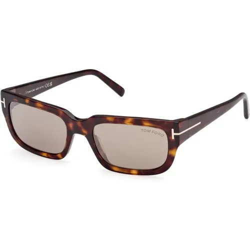 Ezra Sonnenbrille , unisex, Größe: 54 MM - Tom Ford - Modalova