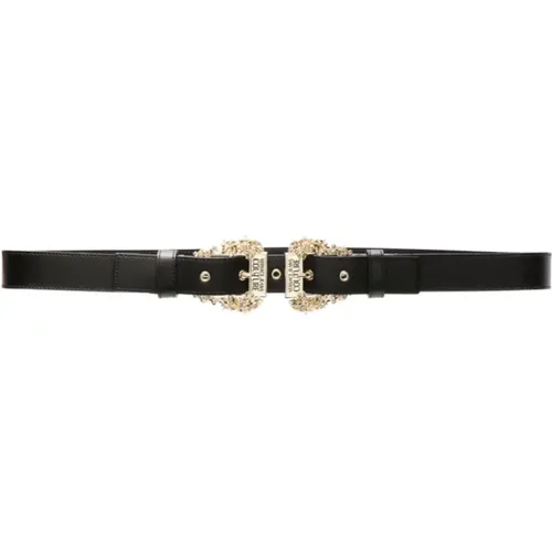 Womens Belts , female, Sizes: 85 CM - Versace Jeans Couture - Modalova