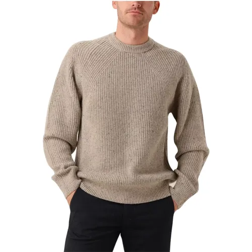 Beiger Rippley Pullover für Herren - drykorn - Modalova