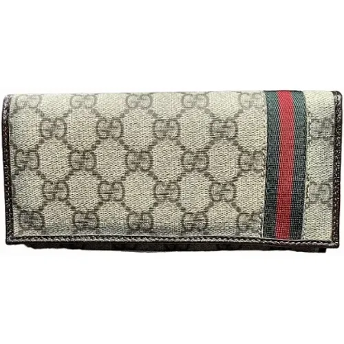 Pre-owned Canvas wallets , female, Sizes: ONE SIZE - Gucci Vintage - Modalova