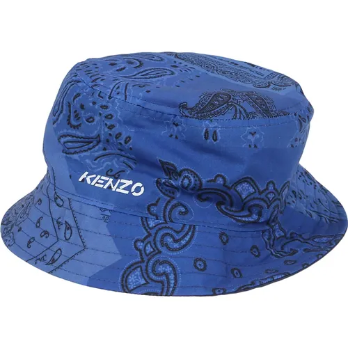 Stylish Reversible Bucket Hat , male, Sizes: M - Kenzo - Modalova