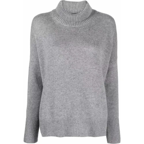 Cashmere Knit Roll Neck Sweater , female, Sizes: M - Lisa Yang - Modalova