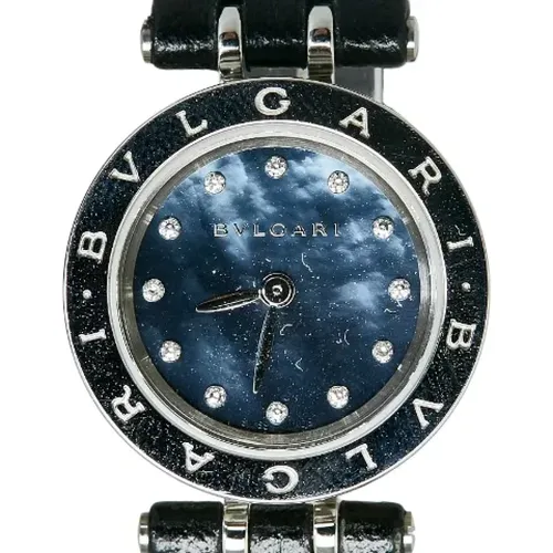 Pre-owned Stainless Steel watches , female, Sizes: ONE SIZE - Bvlgari Vintage - Modalova