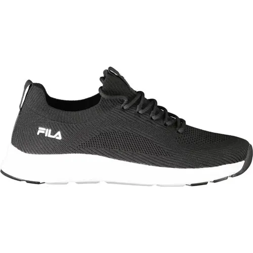 Schwarzer Polyester Sneaker , Damen, Größe: 39 EU - Fila - Modalova