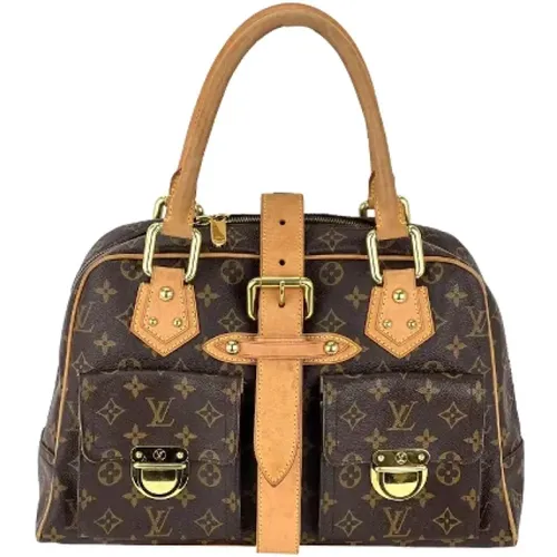 Pre-owned Coated canvas handbags , female, Sizes: ONE SIZE - Louis Vuitton Vintage - Modalova