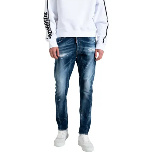 Stylische Jeans mit Baumwollmischung - Dsquared2 - Modalova