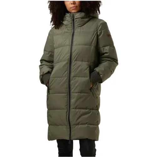 Steppjacke Grün Unschuldiger Stil , Damen, Größe: 2XL - Moscow - Modalova