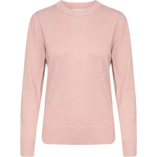 Ash Rose Melange Strickpullover , Damen, Größe: XS - Saint Tropez - Modalova