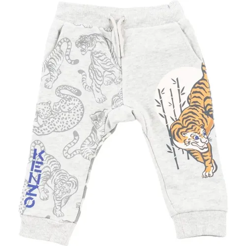 Tigerprint Sweatpants für Jungen - Kenzo - Modalova