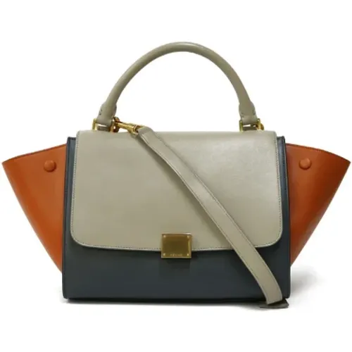 Pre-owned Leather Celine Shoulder Bag , female, Sizes: ONE SIZE - Celine Vintage - Modalova