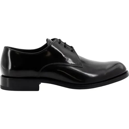 Patent Leather Lace-Up Shoe , male, Sizes: 5 UK - TOD'S - Modalova