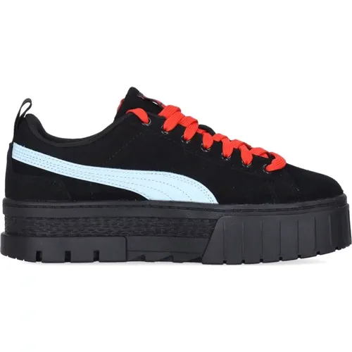 Dua Lipa Damen Sneaker Schwarz/blau , Damen, Größe: 38 EU - Puma - Modalova