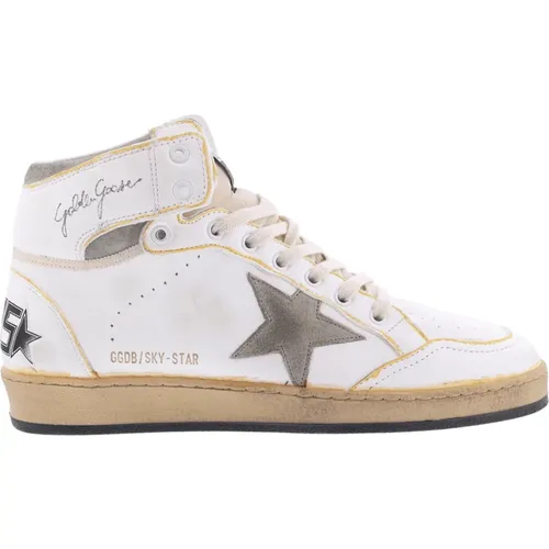 Sky Star Sneaker /Yellow , male, Sizes: 6 UK, 8 UK - Golden Goose - Modalova