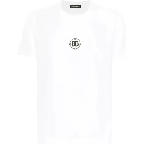 T-shirts and Polos , male, Sizes: L, M, XL, S - Dolce & Gabbana - Modalova