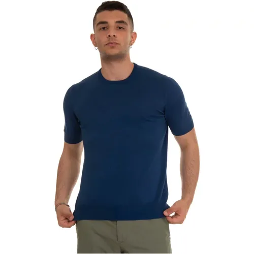 Jersey T-shirt , male, Sizes: 3XL - Gran Sasso - Modalova